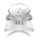 Japanese knife, orange, chef's hat, pan, salt tattoo design idea