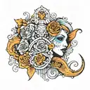 beyond description tattoo design idea