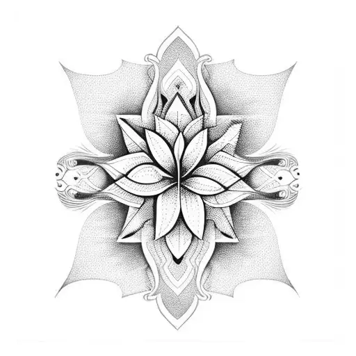Lilys upper arm woman Hawaiian  tattoo design idea