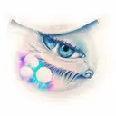  Freeness • Creativity • The feeling similar when you look at the stars at night • Magical • Being in the dream world  tattoo design idea