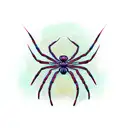 Spider tattoo design idea