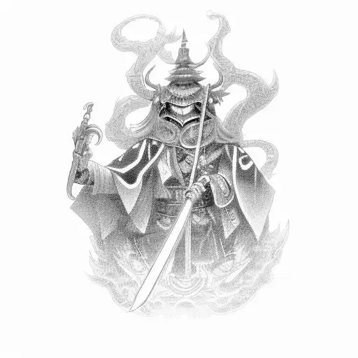 Mushoku Tensei: Jobless Reincarnation Rudeus Greyrat magic staff  tattoo design idea