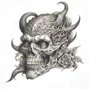 i'm preparing for hell tattoo design idea