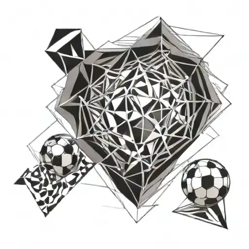 basquat tat that's contains about a civil engineer that plays soccer who loves p[a tattoo design idea