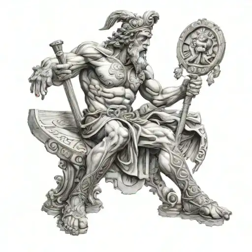 nemesis greek god2 tattoo design idea