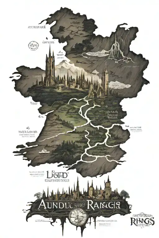 100+ Map Of Middle Earth Tattoo Ideas in 2026 - BlackInk AI