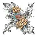 donna tattoo design idea