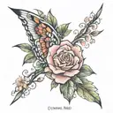 donna tattoo design idea