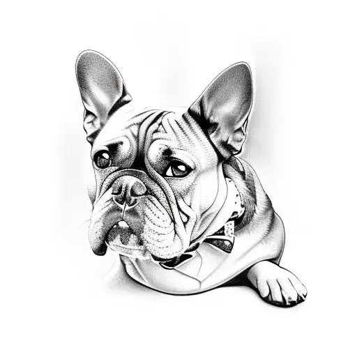 dog cocker, dexter tattoo design idea
