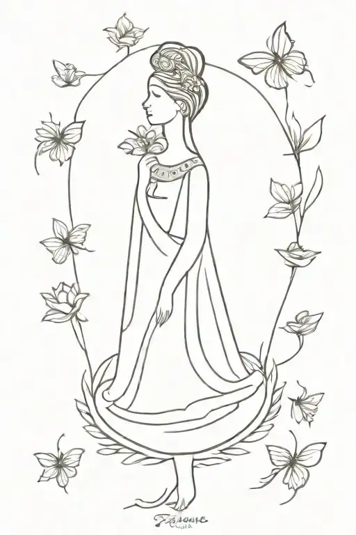 Fatima tattoo design idea