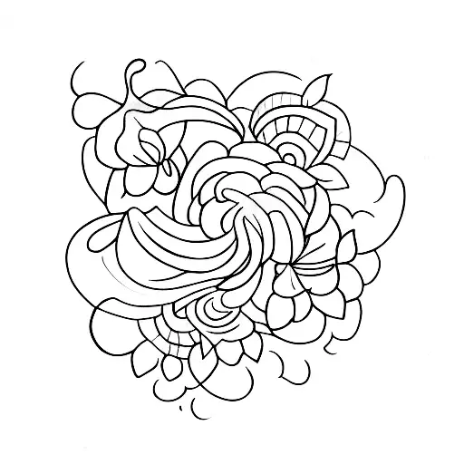 weight loss tattoo design idea