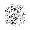 weight loss tattoo design idea