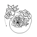 weight loss tattoo design idea