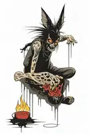 pain hurt torture tattoo design idea