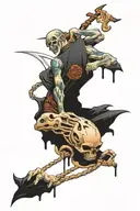 pain hurt torture tattoo design idea