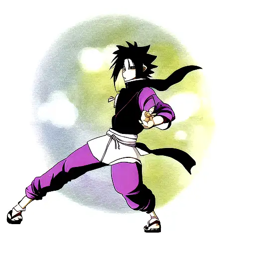 sasuke tattoo design idea