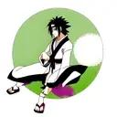 sasuke tattoo design idea