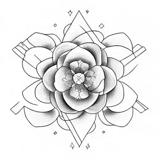 flores tattoo design idea