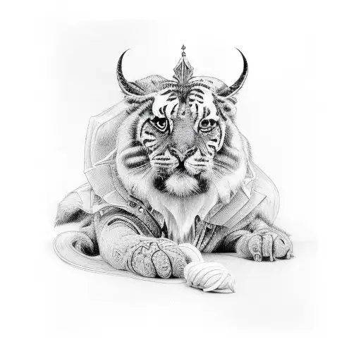 godparents tattoo design idea