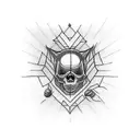 godparents tattoo design idea