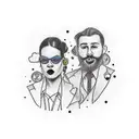 godparents tattoo design idea