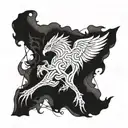 Brave and Fierce but trapped inside my soul tattoo design idea