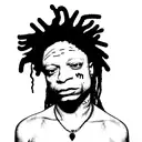 1400, trippie redd themed tattoo design idea