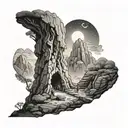 Create a tattoo inspired by Plato's Allegory of the Cave tattoo design idea