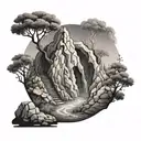 Create a tattoo inspired by Plato's Allegory of the Cave tattoo design idea