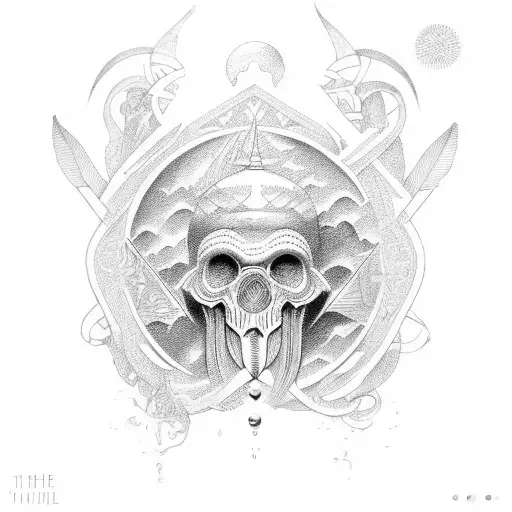 thoth  tattoo design idea