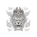 alexander tattoo design idea