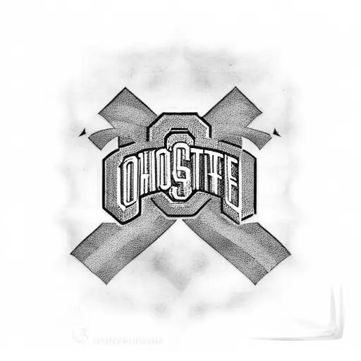 Ohio state buckeyes tattoo design idea