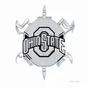 Ohio state buckeyes tattoo design idea