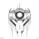 Doom game retro tattoo design idea