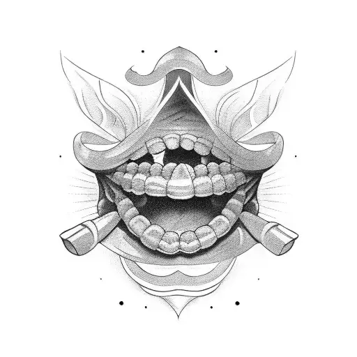 throat tattoo tattoo design idea