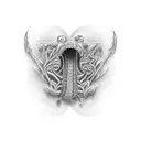 throat tattoo tattoo design idea