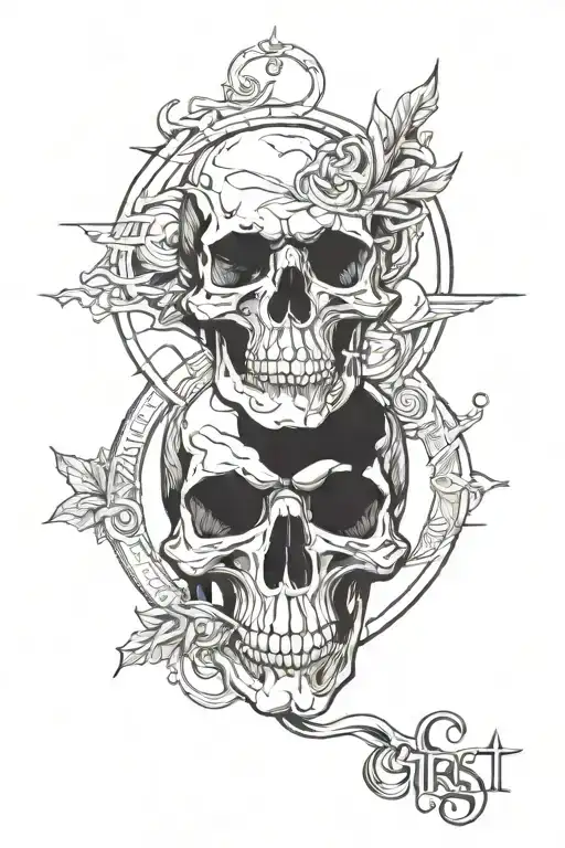 God first tattoo design idea