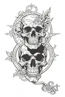 God first tattoo design idea