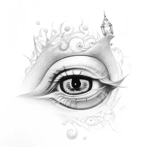 Eyes Wide Shut tattoo design idea