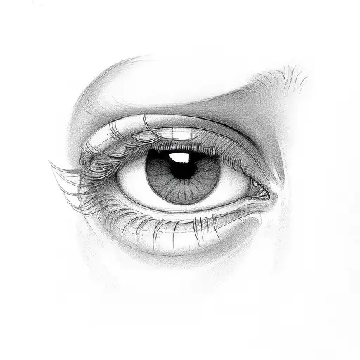 Eyes Wide Shut tattoo design idea