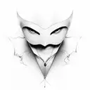 Eyes Wide Shut tattoo design idea