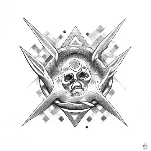 Orpheus And Eurydice Escaping tattoo design idea