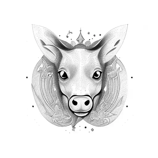 Kelpie  tattoo design idea