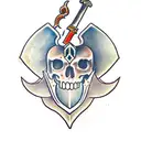 Sword tattoo design idea