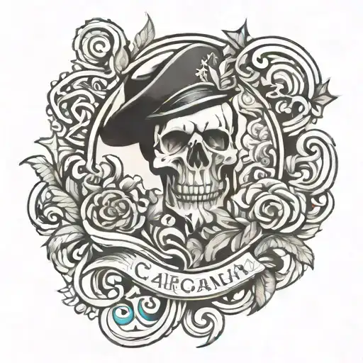 Cartagena 90th Birthday tattoo design idea