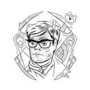 Dexter  tattoo design idea