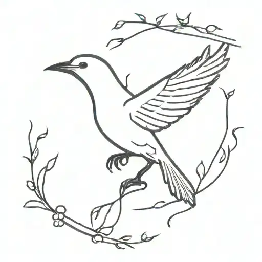 Mockingbird Eminem lyrics tattoo design idea