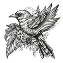 Mockingbird Eminem lyrics tattoo design idea