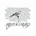 Mockingbird Eminem lyrics tattoo design idea