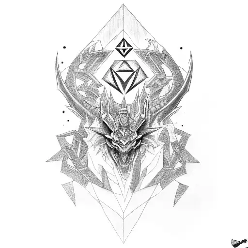 zelda dragon link  tattoo design idea